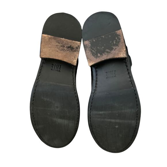 Frye Veronica Short Engineer Boots – Black Leather, Women’s 7.5B - Picture 6 of 7